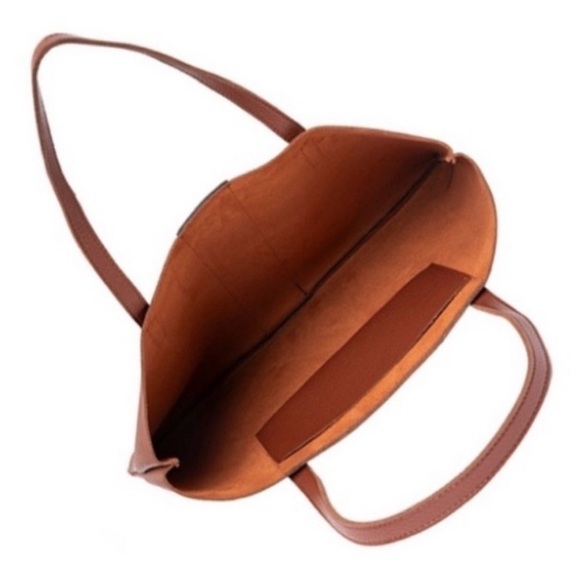 New Vince Camuto Lucky Tan and Black Tote Bag - Picture 2 of 6